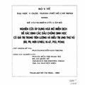 Nghiên cứu áp dụng mô hình miễn dịch để xác định các dấu chứng sinh học có giá trị tiên lượng và điều trị ung thư vú